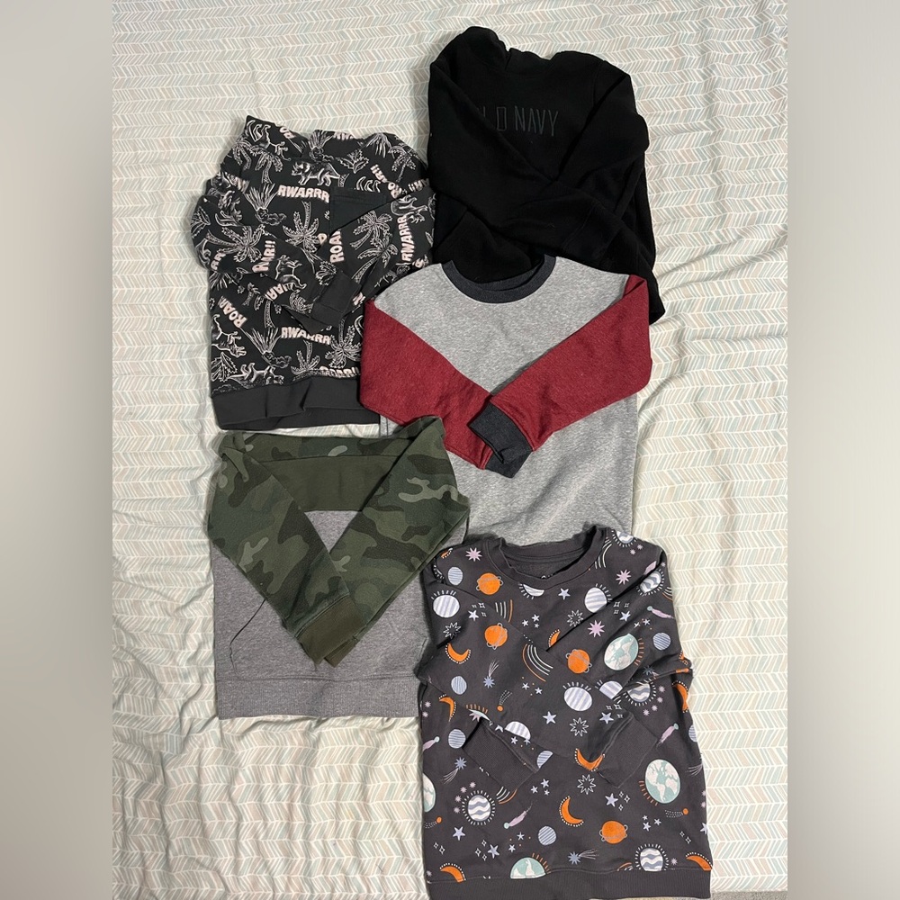 5T Toddler Boy Sweatshirt Lot